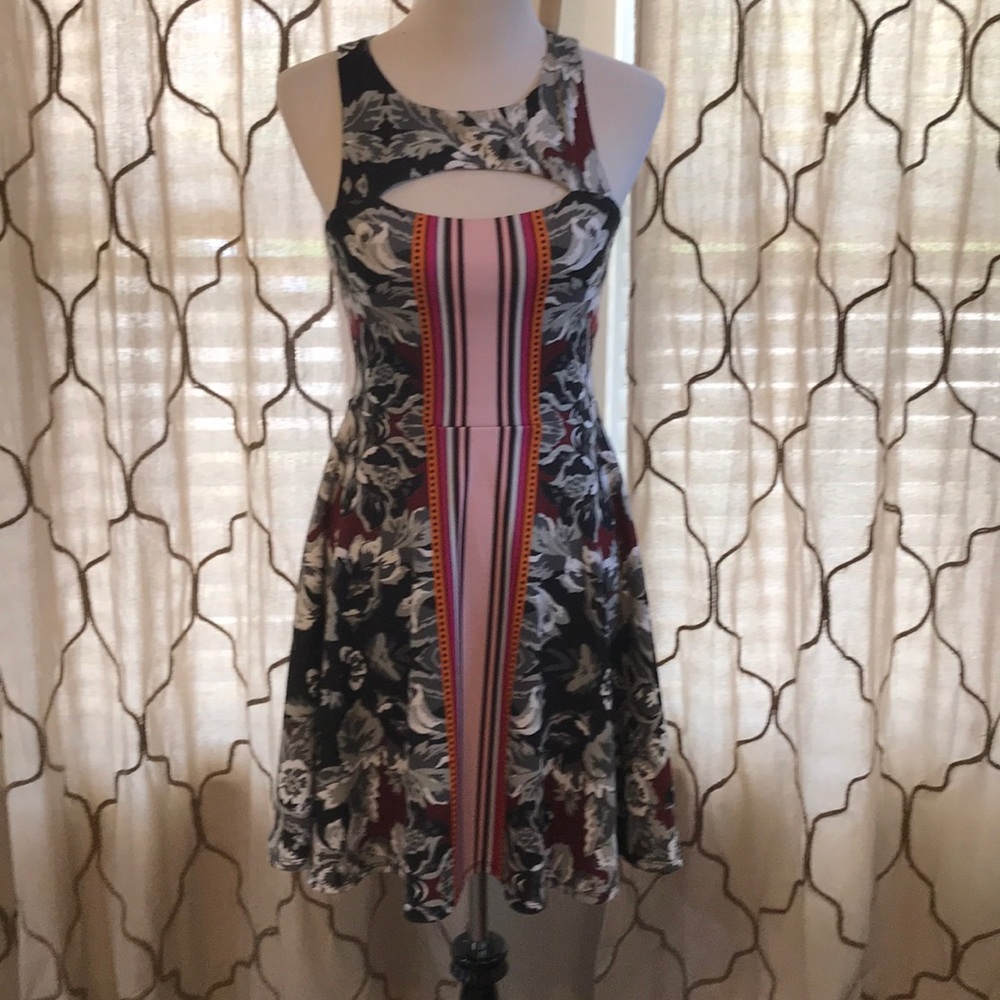 Bar III multi colored dress